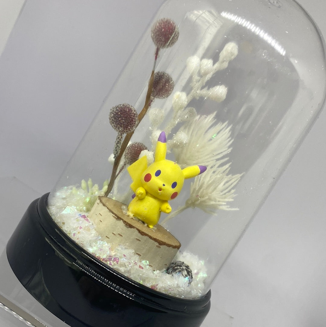 Pikachu Snowny Dome Terrarium